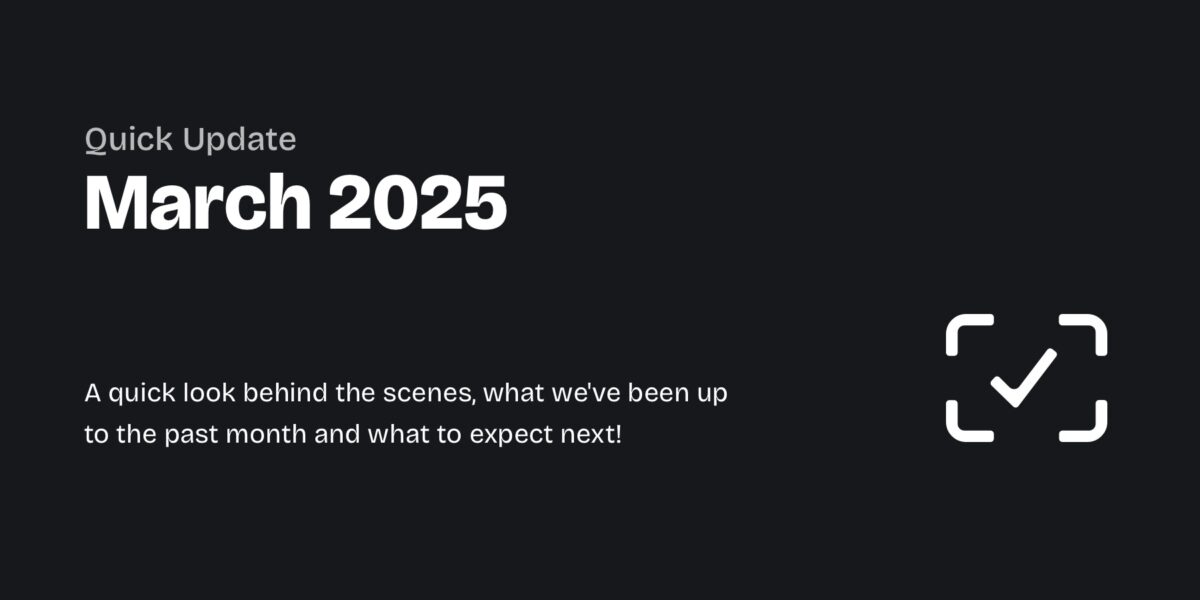 Update March 2025 Picu